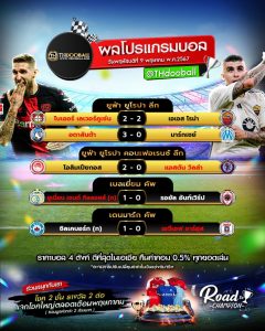ผลโปรแกรมบอล 9-5-67