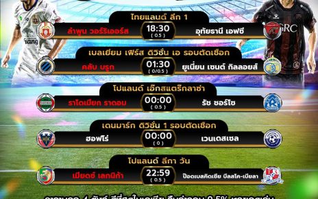 โปรแกรมบอล13-5-67