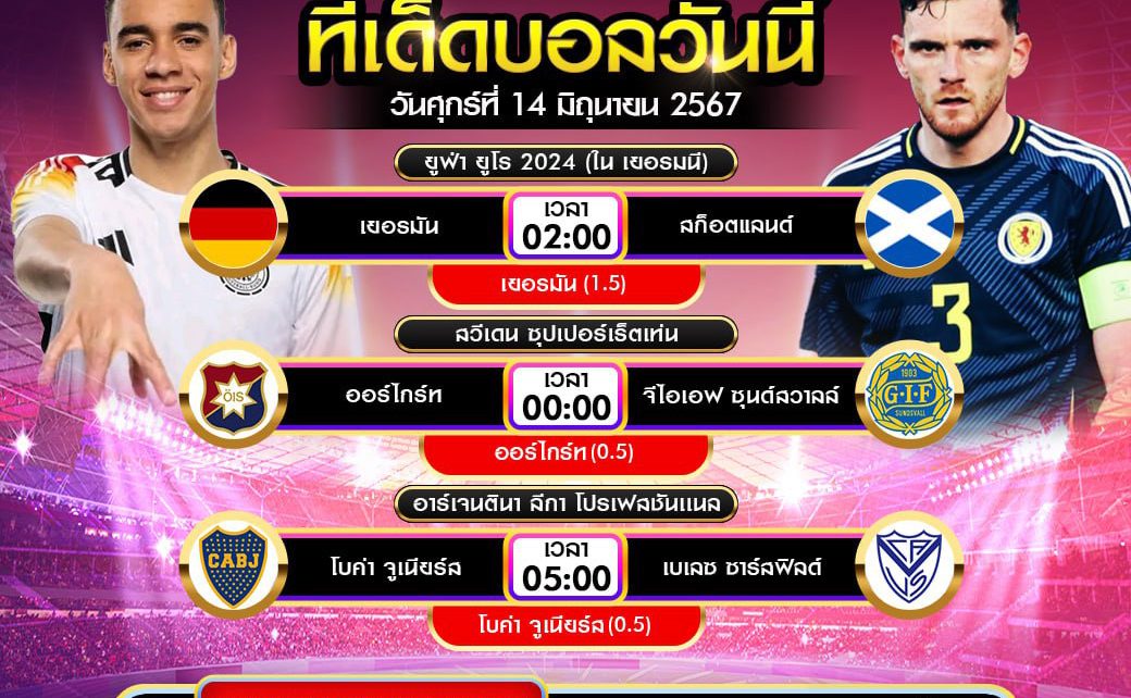 ทีเด็ดบอล14-6-67