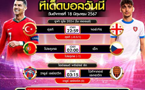ทีเด็ดบอล18-6-67