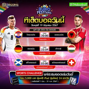 ทีเด็ดบอล19-6-67