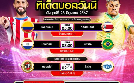 ทีเด็ดบอล28-6-67