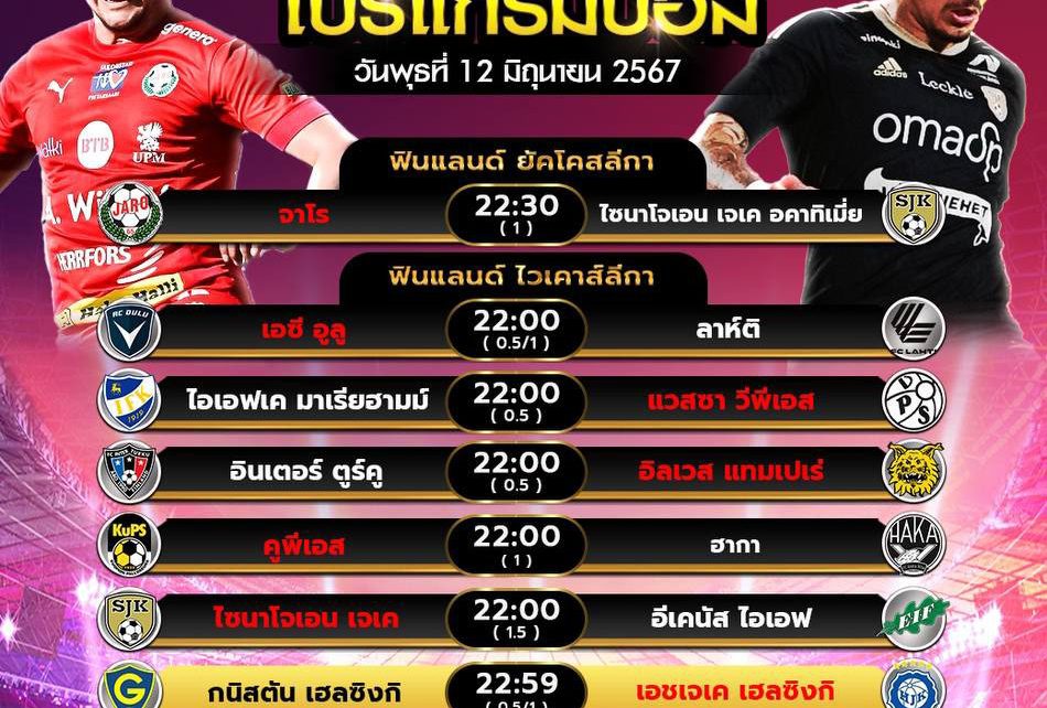 โปรแกรมบอล12-6-67