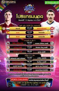 โปรแกรมบอล15-6-67