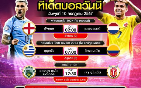 ทีเด็ดบอล10-7-67