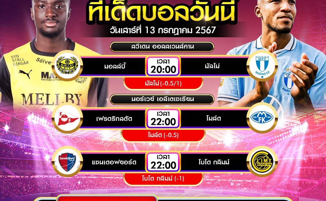 ทีเด็ดบอล13-7-67
