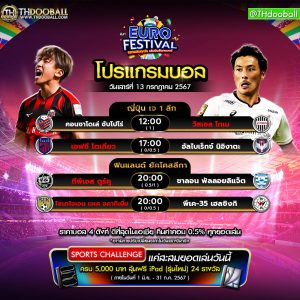 โปรแกรมบอล13-7-67