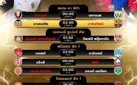 โปรแกรมบอล17-8-67