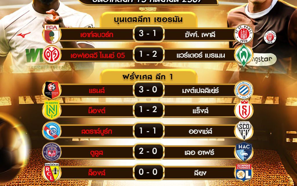 ผลโปรแกรมบอล15-9-67