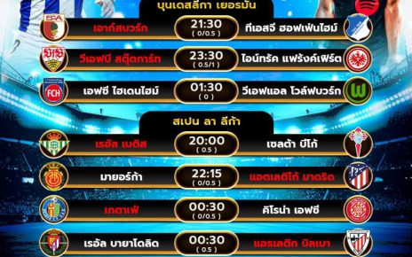 โปรแกรมบอล10-11-67