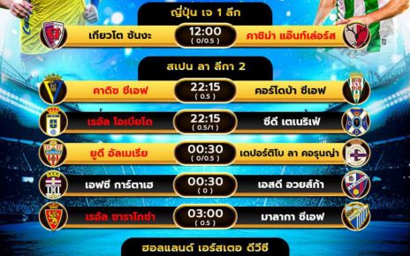 โปรแกรมบอล17-11-67