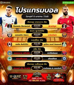 โปรแกรมบอล08-01-68