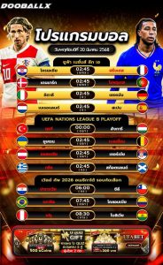โปรแกรมบอล20-03-68
