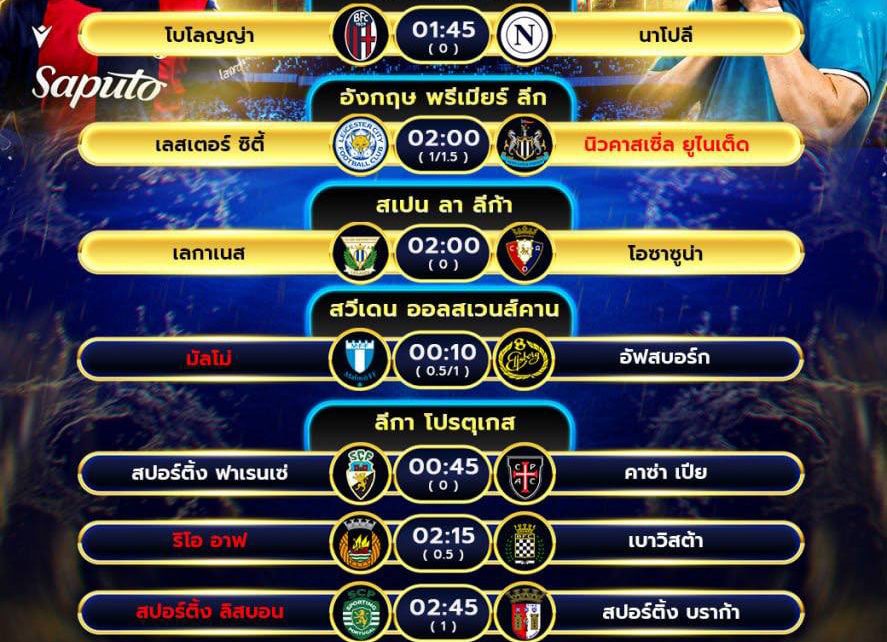 โปรแกรมบอล07-04-68